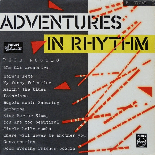 Pete Rugolo Orchestra - Adventures In Rhythm - LP