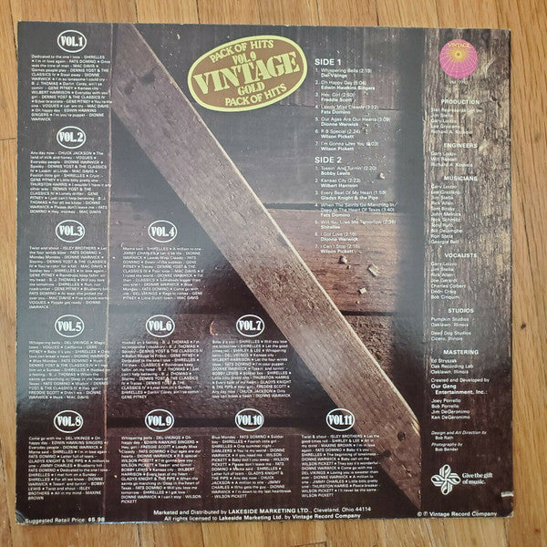 Various - Vintage Gold Pack Of Hits Vol. 9 - LP