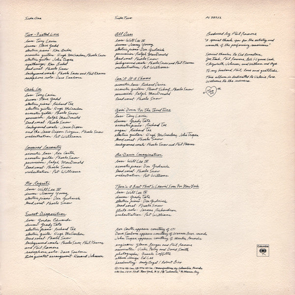 Phoebe Snow - Second Childhood - LP
