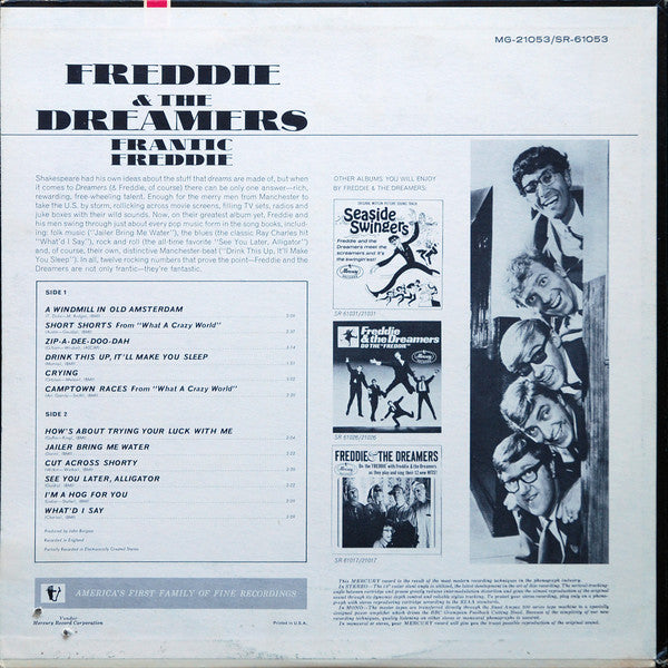 Freddie & The Dreamers - Frantic Freddie - LP