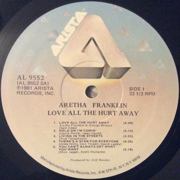 Aretha Franklin - Love All The Hurt Away - LP