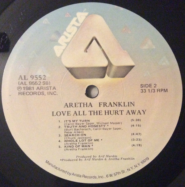 Aretha Franklin - Love All The Hurt Away - LP