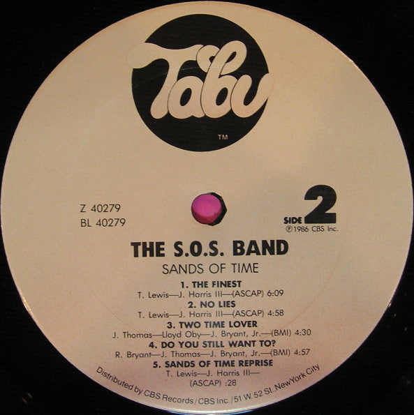 The S.O.S. Band - Sands Of Time - LP