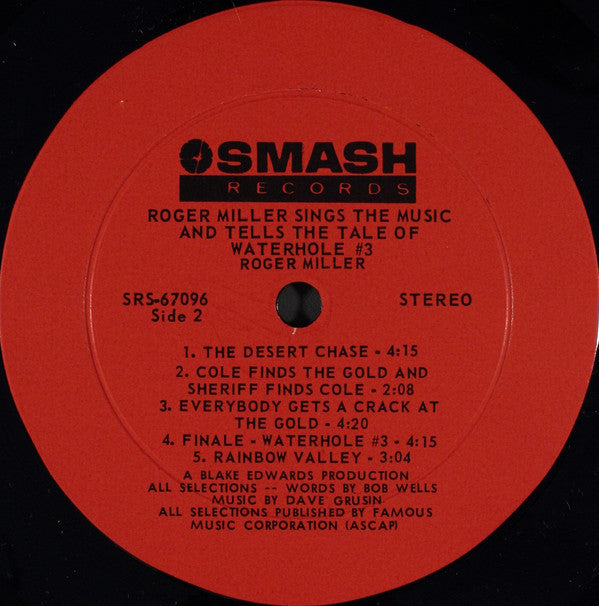 Roger Miller - Waterhole #3 - LP