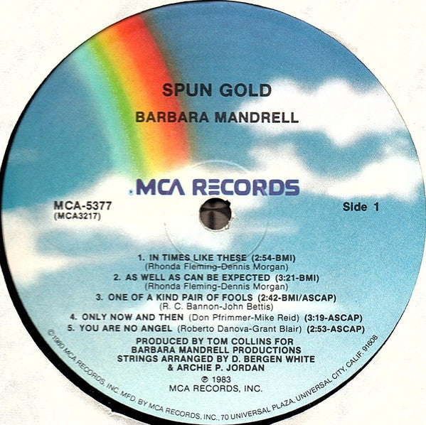 Barbara Mandrell - Spun Gold - LP