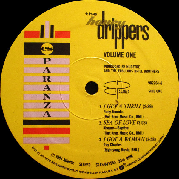 The Honeydrippers - Volume One - LP
