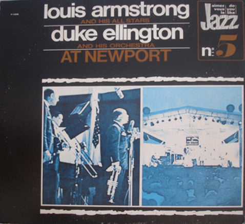 Louis Armstrong And His All Stars* / Duke Ellington And His Orchestra - At Newport - LP