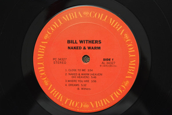 Bill Withers - Naked & Warm - LP