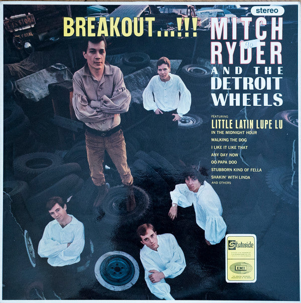 Mitch Ryder And The Detroit Wheels* - Breakout…!!! - LP