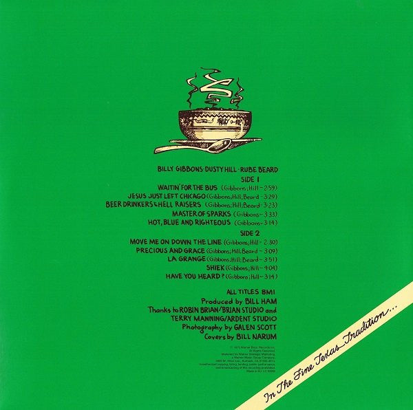 ZZ Top - Tres Hombres - LP