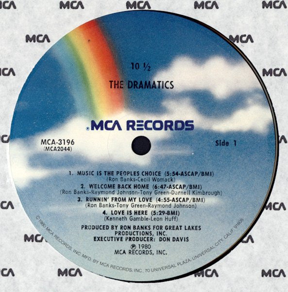 The Dramatics - 10½ - LP