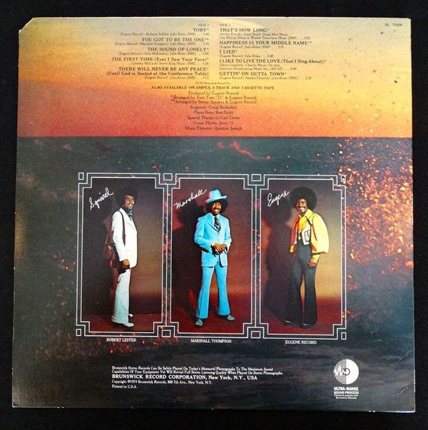 The Chi-Lites - Toby - LP