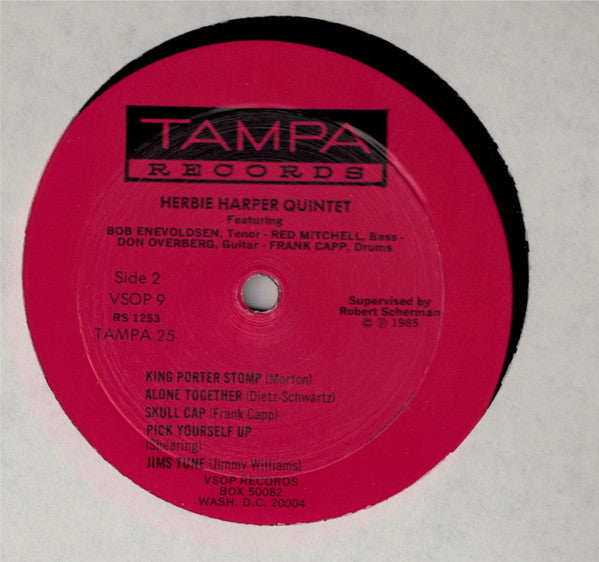 Herbie Harper Quintet - Herbie Harper Quintet - LP
