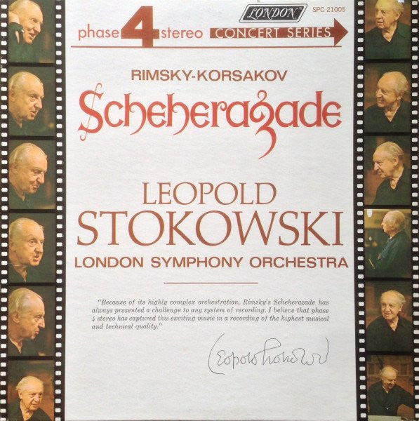 Rimsky-Korsakov* - Leopold Stokowski, London Symphony Orchestra - Scheherazade - LP