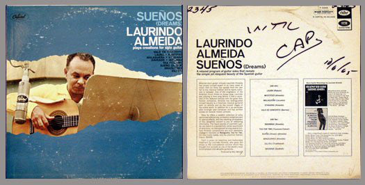 Laurindo Almeida - Sueños (Dreams) - LP