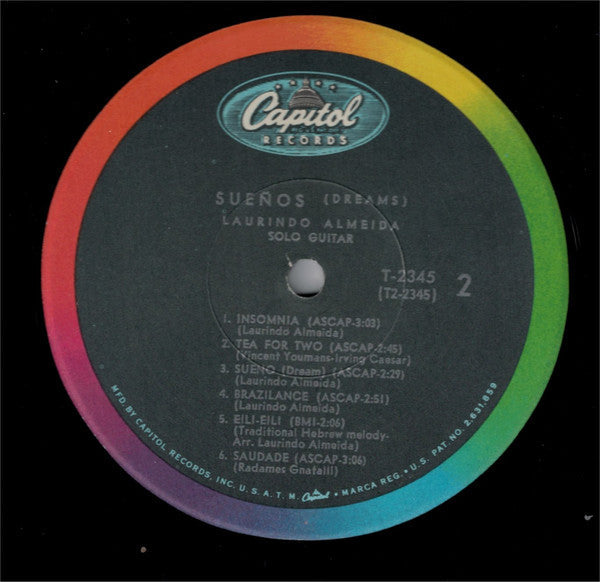 Laurindo Almeida - Sueños (Dreams) - LP