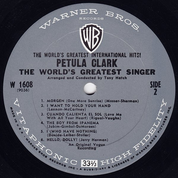 Petula Clark - The World's Greatest International Hits! - LP