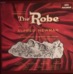 Alfred Newman Conducting The Hollywood Symphony Orchestra* - The Robe - LP
