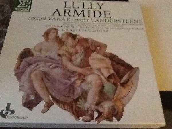 Lully*, Rachel Yakar, Zeger Vandersteene, Danièle Borst*, Suzanne Gari, Isabelle Poulenard, Greta de Reyghere, Martin Egel, Guy De Mey, Ulrich Studer, Ulrich Cold*, Ensemble Vocal & Instrumental De La Chapelle Royale*, Philippe Herreweghe - Armide - LP