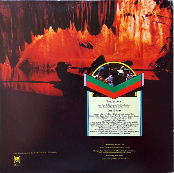 Rick Wakeman - Journey To The Centre Of The Earth - LP