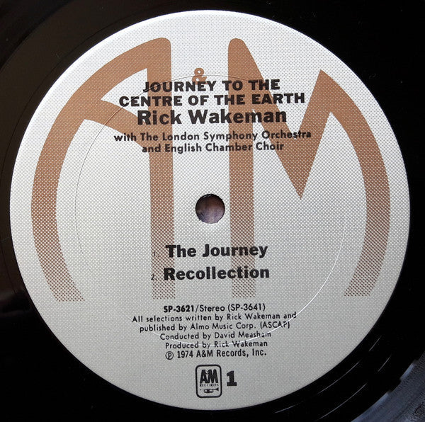 Rick Wakeman - Journey To The Centre Of The Earth - LP