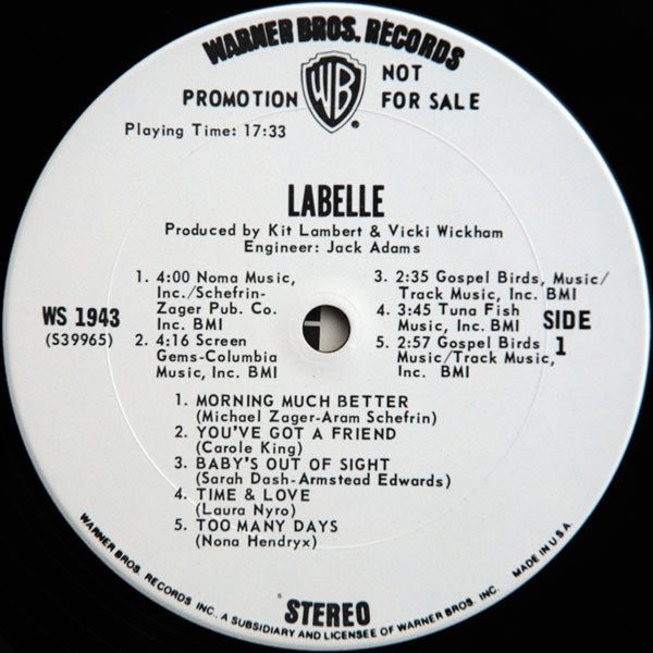 LaBelle - Labelle - LP