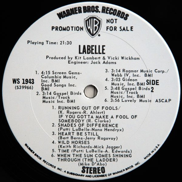 LaBelle - Labelle - LP