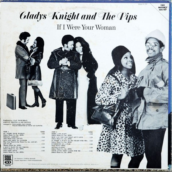 Gladys Knight And The Pips - If I Were Your Woman - LP