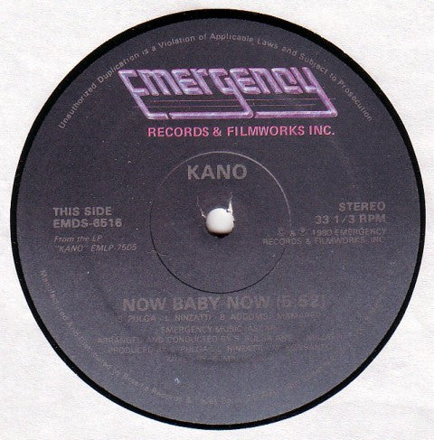 Kano - Now Baby Now / Super Extra Sexy Sign - LP