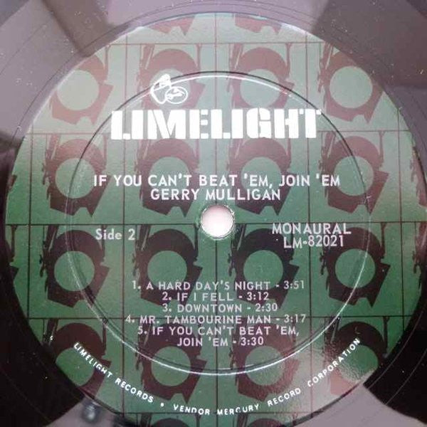 Gerry Mulligan - If You Can't Beat 'Em, Join 'Em! - LP