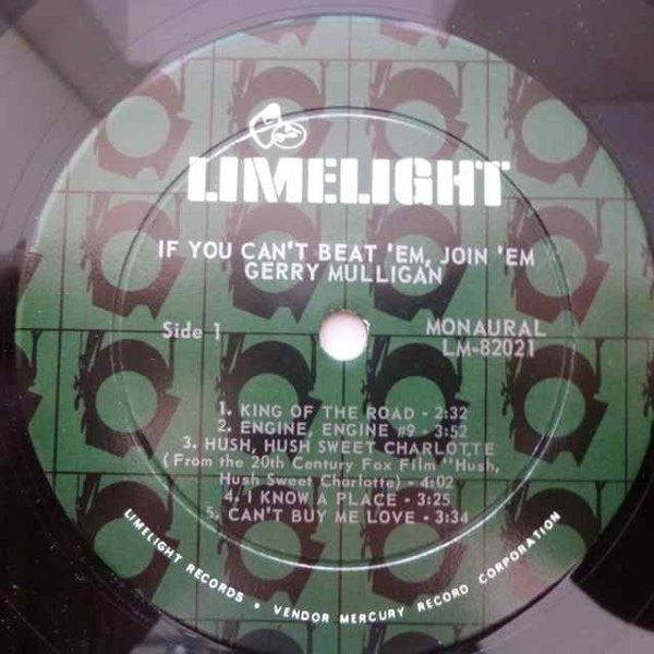 Gerry Mulligan - If You Can't Beat 'Em, Join 'Em! - LP
