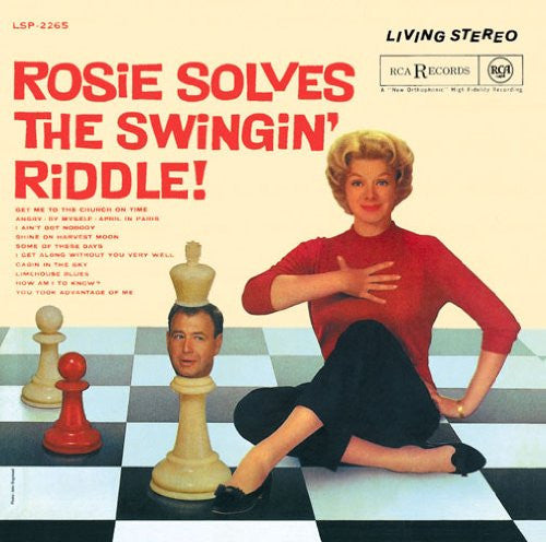 Rosemary Clooney Arranged & Conducted By Nelson Riddle - Rosie Solves The Swingin' Riddle! - LP