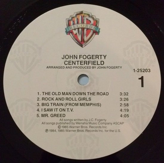 John Fogerty - Centerfield - LP
