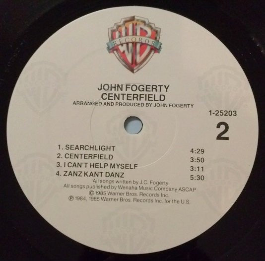 John Fogerty - Centerfield - LP