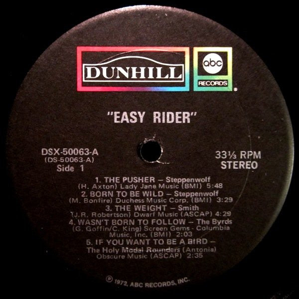 Various - Easy Rider (Music From The Soundtrack) - LP