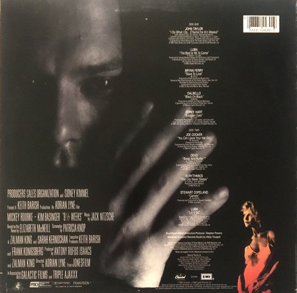 Various - 9½ Weeks (Original Motion Picture Soundtrack) - LP