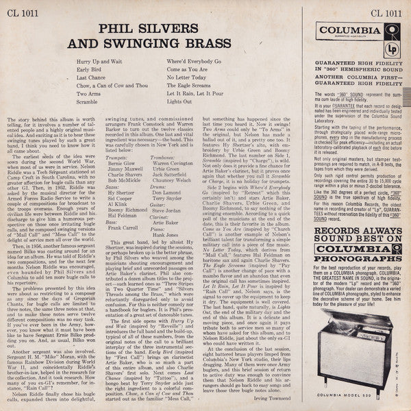 Phil Silvers - Phil Silvers And Swinging Brass - LP
