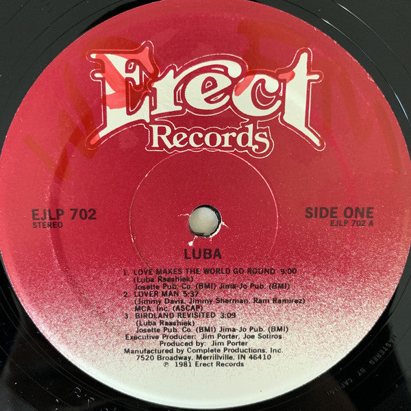 Luba Raushiek* - Luba - LP