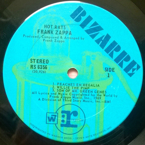 Frank Zappa - Hot Rats - LP