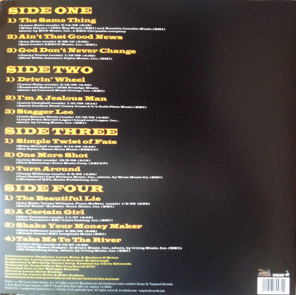 The Levon Helm Band - It's Showtime: The Midnight Ramble Sessions Vol. 3 - LP