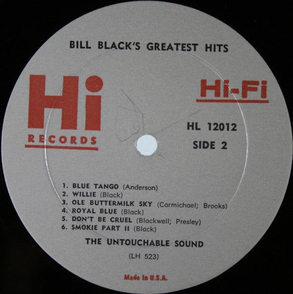 Bill Black's Combo - Bill Black's Greatest Hits