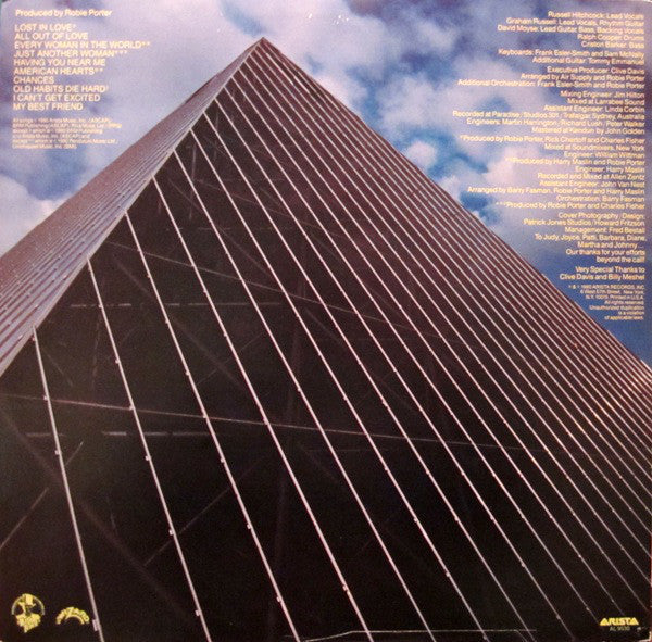 Air Supply - Lost In Love - LP
