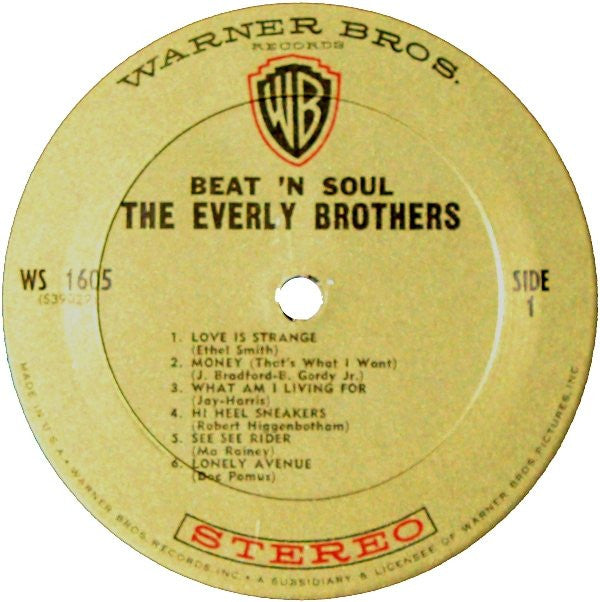 The Everly Brothers* - Beat & Soul - LP