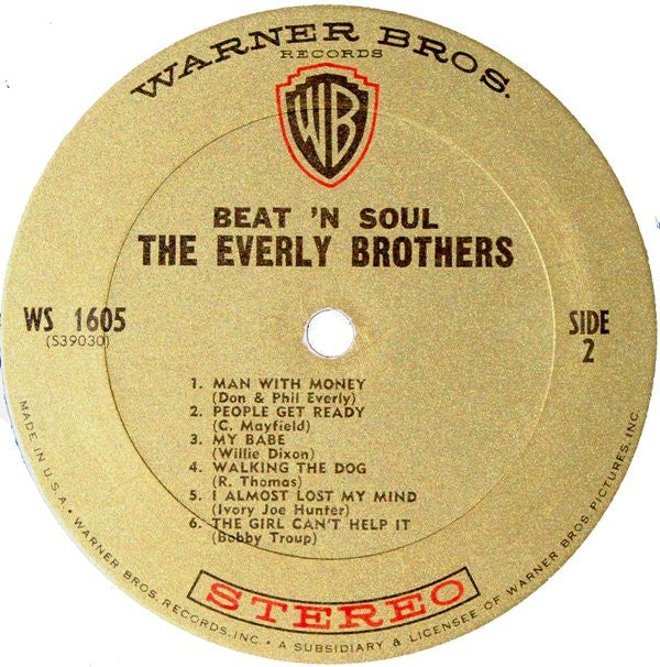 The Everly Brothers* - Beat & Soul - LP