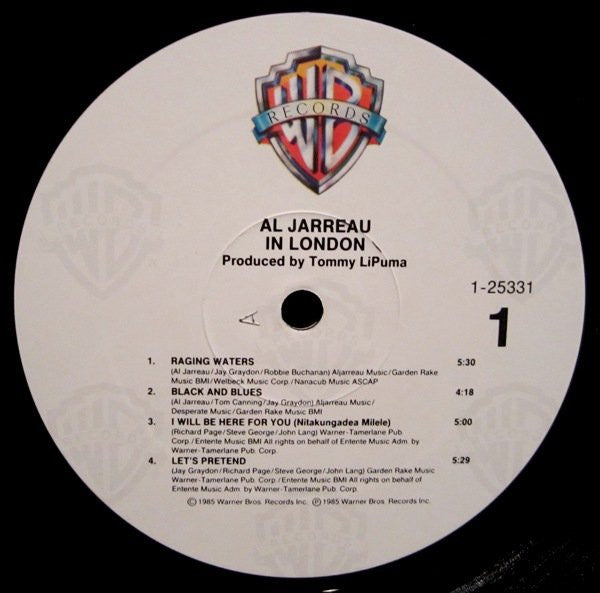 Al Jarreau - In London - LP
