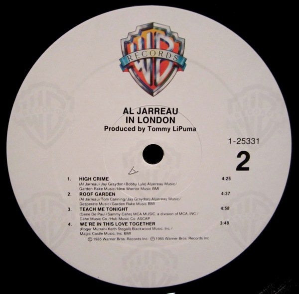 Al Jarreau - In London - LP