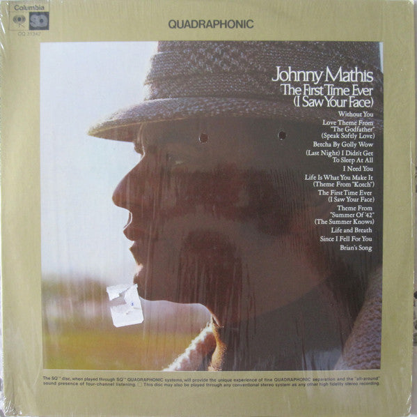 Johnny Mathis - The First Time Ever (I Saw Your Face) - LP