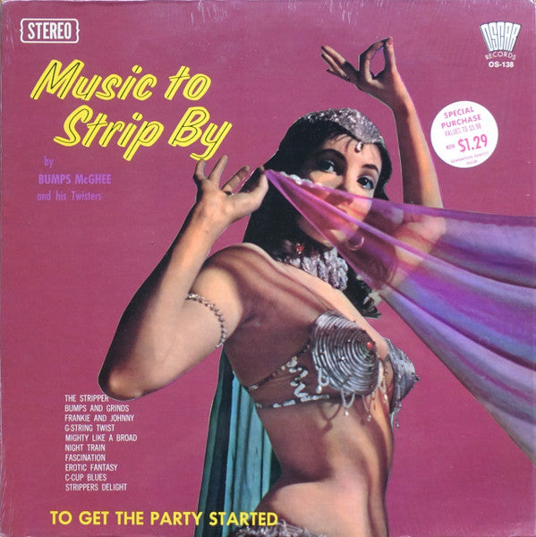 Bumps McGhee And His Twisters - Music To Strip By - LP