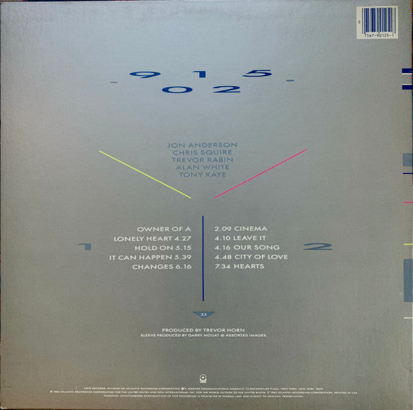 Yes - 90125 - LP