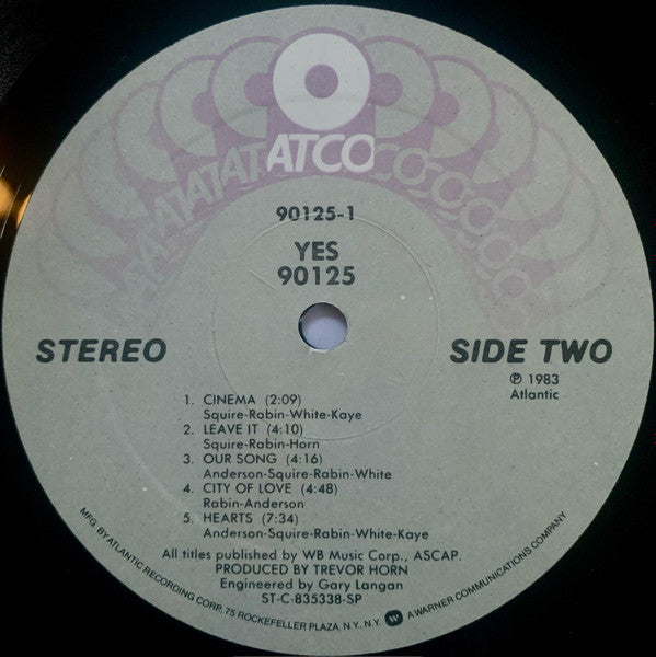 Yes - 90125 - LP